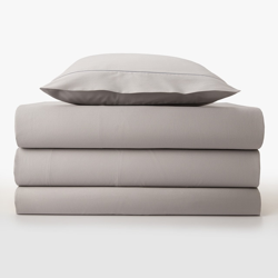 Bassols - Juego De Funda Nórdica Algodón Egipcio 300 Hilos Serie Hotel Regis Gris Cama 150 cm características