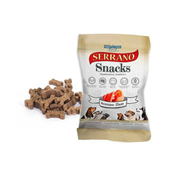 Mediterranean Natural - Snack Para Perros Adultos Pequeños, Medianos Y Grandes Serrano Jamón Serrano 100 Gr en oferta
