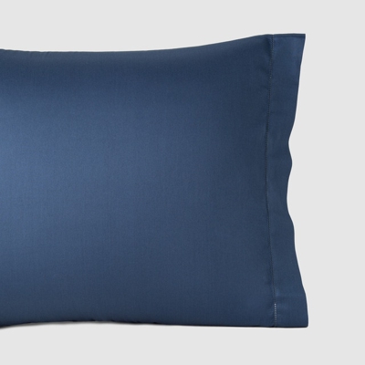 El Corte Inglés - Funda De Almohada 300 Hilos Cotton Sateen Azul marino 50 x 115 cm
