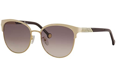 CH Carolina Herrera - Gafas De Sol De Mujer Pantos De Metal En Beige