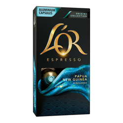 L'OR ESPRESSO - Estuche 10 Cápsulas Origins Collection Café De Papúa Nueva Guinea Highlands Compatibles Con Máquinas Nespresso características