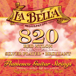 La Bella - Cuerda Para Guitarra Serie 823/3 Flamenco Rojo en oferta