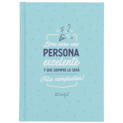 Mr. Wonderful - Libro : Para Una Persona Excelente Y Que Siempre Lo Será ¡Feliz Cumpleaños! precio