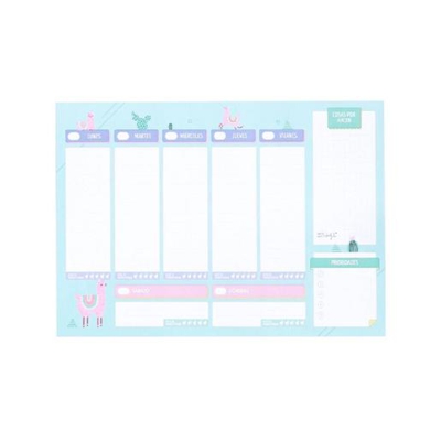 Mr. Wonderful - Organizador Con Pegatinas Llama