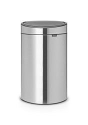 Brabantia - Cubo De Basura De Acero Antihuellas Touch Bin 40L Acero en oferta
