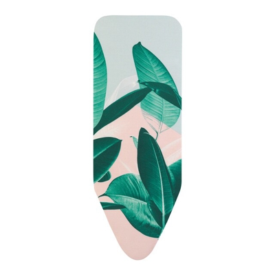 Brabantia - Funda Para Tabla De Planchar Tropical Leaves Verde Mediano