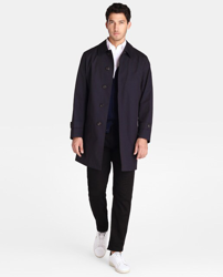Emidio Tucci - Gabardina De Hombre Azul Con Botones características