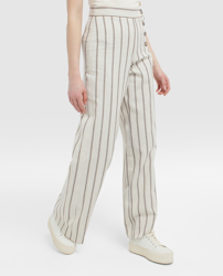 Fórmula Joven - Pantalón Ancho De Mujer Con Lino, precio y características  - Shoptize