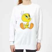 Sudadera Looney Tunes Piolín - Mujer - Blanco - 5XL - Blanco características