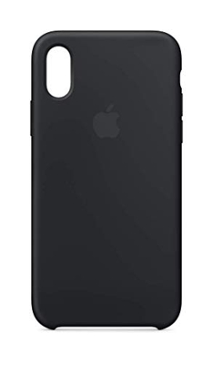 Funda Apple Silicone Case Negro para iPhone Xs