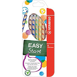 Lápices de color para zurdos STABILO EASYcolors Zurdos colores surtidos 6 unidades características