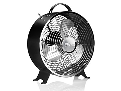 Ventilador ve 5966 Inox Tristar, 1385 Rpm, Negro