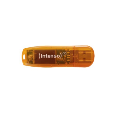 Intenso Rainbow Line 64GB Naranja - Pendrive USB