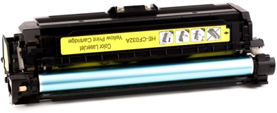 Cartucho de tóner original LaserJet HP 646A amarillo