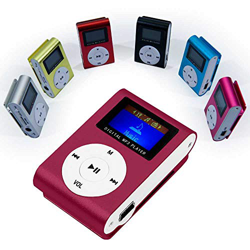 Mini Reproductor MP3 Vino con Clip, Pantalla LCD y Radio fm precio
