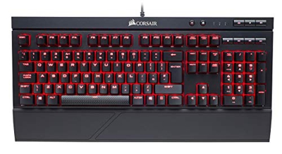 Corsair K68 LED Rojo Cherry MX Red - Teclado