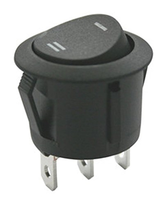 Conmutador unipolar empotrable basculante Electro DH Cuerpo Negro y Tecla Roja 11.478.C 8430552091249