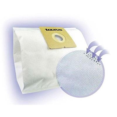 Taurus 999176000 - Bolsas para aspirador, microfibra, papel, 4 l, 5 unidades