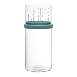 Tarro con tapa medidora Brabantia 1 L Menta características