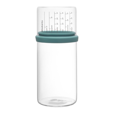 Tarro con tapa medidora Brabantia 1 L Menta