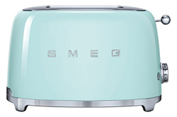 Tostador SMEG Años 50 TSF01PGEU Verde Agua características