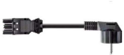 375.003 3m Negro cable de transmisión