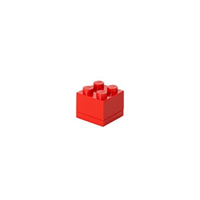 LEGO Fiambrera 1 x 4 rojo