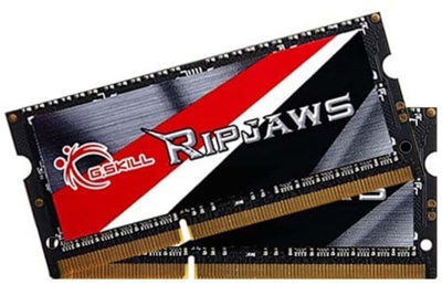 G.SKill RipJaws 8GB Kit SO-DIMM DDR3 PC3-12800 CL9 (F3-1600C9D-8GRSL)