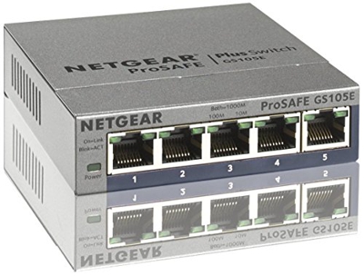 GS105E-200PES switch Gestionado L2/L3 Gigabit Ethernet (10/100/1000) Gris, Interruptor/Conmutador