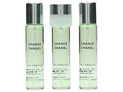 Chanel Chance Eau Fraîche Twist & Spray Eau de Toilette (3 x 20 ml) características