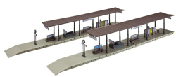 FALLER 120191 Station Platform 2/ho Scale Building Kit características