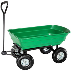 Carro de mano manual jardin Carrito Volquete Carretilla Remolque transporte NUEV en oferta