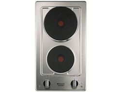 HOTPOINT DK02IXHA PIANO COTTURA DA INCASSO 30 CM 2 PIASTRE INOX  características