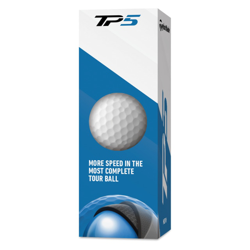 Taylormade 2019 Tp5 Golf Bolas con Nuevo High Flex Material y Tri Rápido Núcleo características