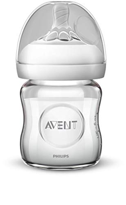 Biberón natural de cristal Philips Avent SCF051/17 120 ml 0 meses