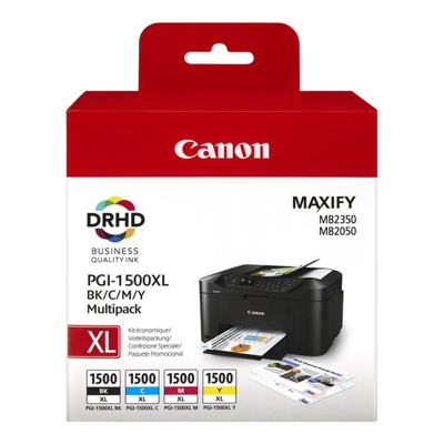 Pack de tinta Canon 9182B004-PGI1500 Color