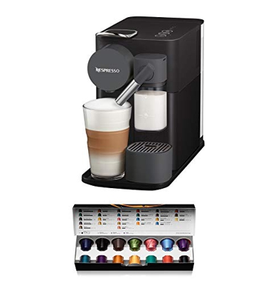 Cafetera de cápsulas De'Longhi Lattissima One Negro