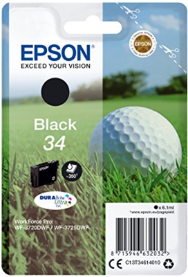 Tinta Epson T34 Negro