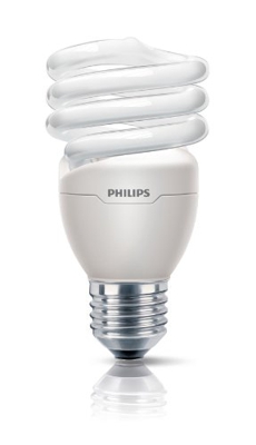 Lámpara / Bombilla fluorescente Philips Tornado Bombilla espiral de bajo consumo 872790092958400