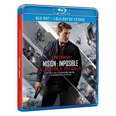 MISION IMPOSIBLE BLU RAY PACK COLECCION 1-6 SAGA COMPLETA NUEVO ( SIN ABRIR )