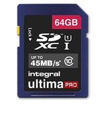 Rapido 64GB SDXC Tarjeta de Memoria Clase 10 Uhs-I - Integral Ultima pro - hasta precio