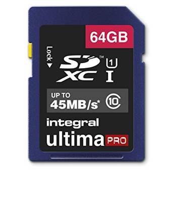 Rapido 64GB SDXC Tarjeta de Memoria Clase 10 Uhs-I - Integral Ultima pro - hasta