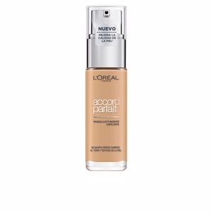 L'Oreal Paris Accord Parfait Base de Maquillaje con Acabado Natural, Tono Claro