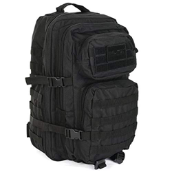 Pack de asalto MOLLE táctico con mochila de patrulla 36L, Negro características