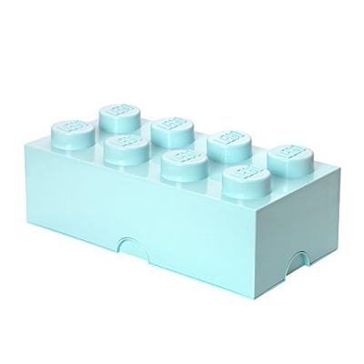 Lego Aufbewahrungsbox Storage Brick 8 Aqua