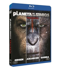TRILOGIA EL PLANETA DE LOS SIMIOS BLU RAY NUEVO ( SIN ABRIR ) en oferta