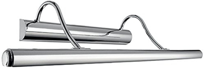 Ideal Lux MIRROR-10 AP4 Apto para uso en interior G9 40W Cromo iluminación de pared - Lámpara (Cepillado, 4 bombilla(s), 40 W, G9, IP20, Cromo)