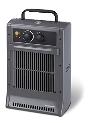 Honeywell CZ2104EV2 - Calefactor de alta potencia 2500 W, colour gris oscuro