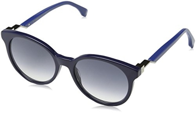 Fendi FF 0231/S 9O PJP Gafas de sol, Azul (Bluette/Dark Grey Sf), 52 para Mujer