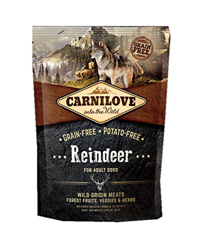 CARNILOVE 508891 Adulto Reno 1,5 kg - Comida Seca para Perros (Adulto, Reno, 1,5 kg) características